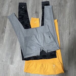 3 Gym-shark leggings in great condition